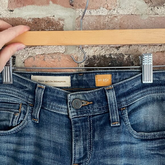 Anthropologie Pilcro Hyphen Straight Leg Sz 25P - Picture 3 of 4